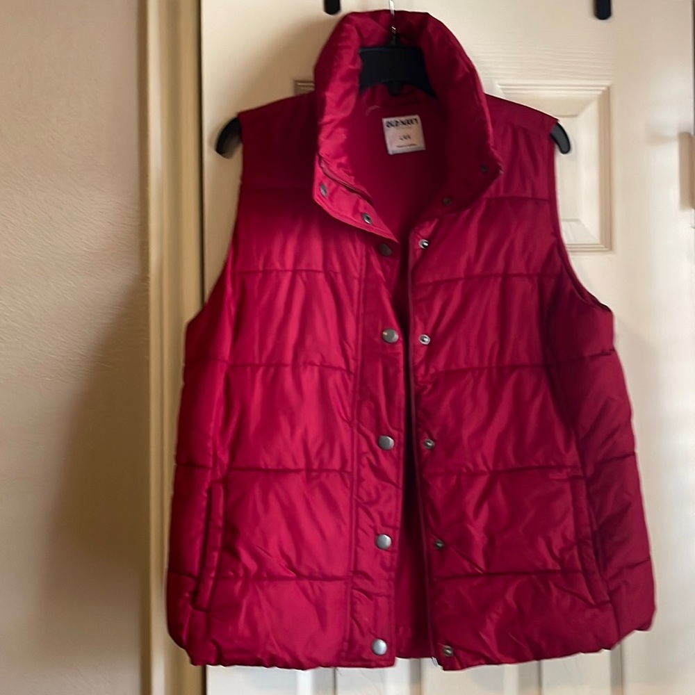 Old Navy Thick Red Vest